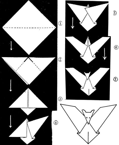 Master-class: Bat-origami netopier
